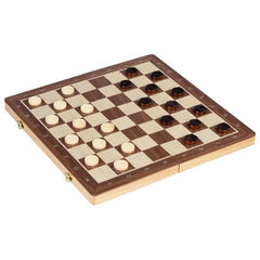 Schach/Dame Spiel 2in1 magnetisch