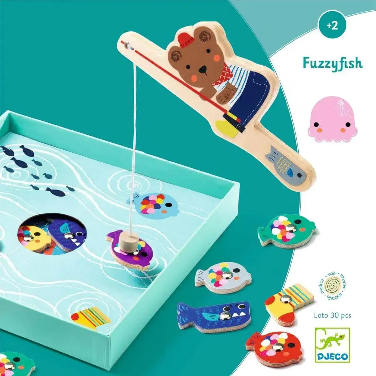 Angelspiel Fuzzyfish Djeco