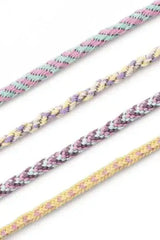 Armbänder - Bracelets Kumihimo PASTELL Folia