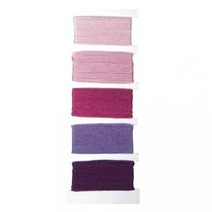 Baumwoll Stickgarn - pink Rayher