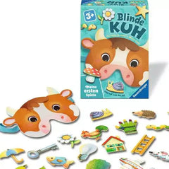 Blinde Kuh Spiel für Kinder ab 3 Jahren – nachhaltiges Lernspiel mit Tier- und Alltagsmotiven
