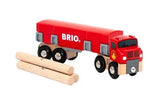 BRIO Holztransporter mit Magnetladung Brio