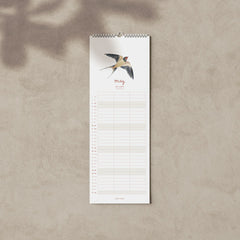 Familienkalender 2027 Gartenvögel