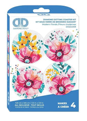 DIAMOND DOTZ - Diamond Painting Untersetzer Blumen