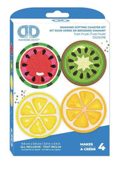 DIAMOND DOTZ - Diamond Painting Untersetzer Früchte