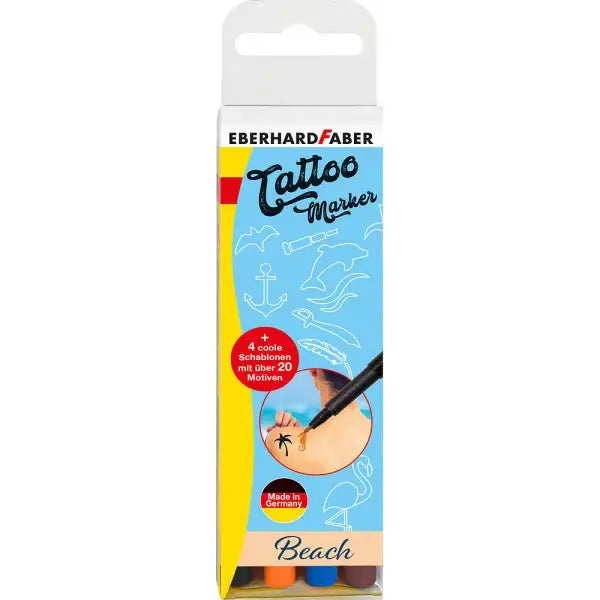 faber-castell-beach-tattoostifte-farbsortiert-10-50-mm-4087205595025-559502 - kunstundspiel