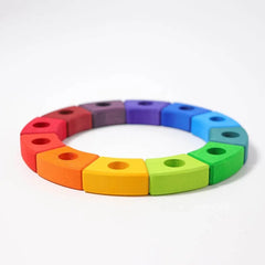 Geburtstagsring / Jahreskreis klein Regenbogen Grimms