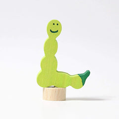 Geburtstagsstecker Wurm Grimms