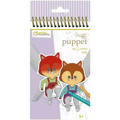 Graffy Puppet – Bastel- und Malbuch - GY137C Exaclair