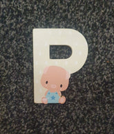 Holzbuchstabe P pastell Jura Toys