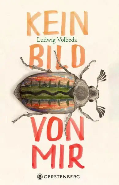 Buchcover 'Kein Bild von mir' von Ludwig Volbeda – farbenfroher Käfer, Kinderbuch, nachhaltiges Spielzeug & Bücher