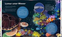 Bunte Unterwasserwelt mit Schildkröte, Clownfisch & Korallen – nachhaltiges Kinderbuch