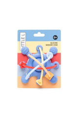 Little L Sensorischer Stern Blau – Babyspielzeug