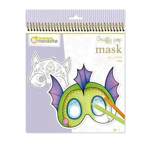 Maskenmalbuch Fantasy Exaclair