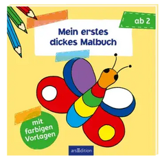 Mein erstes dickes Malbuch ars edition