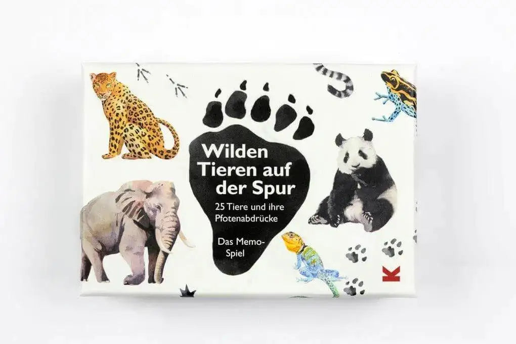 Memo Wilden Tieren auf der Spur Laurence King Spiele
