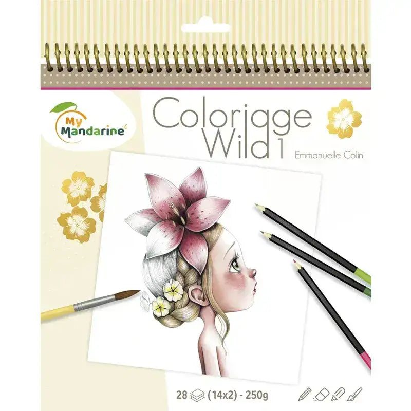 My Mandarine Zeichenbuch Wild 1 - PM0525 Exaclair
