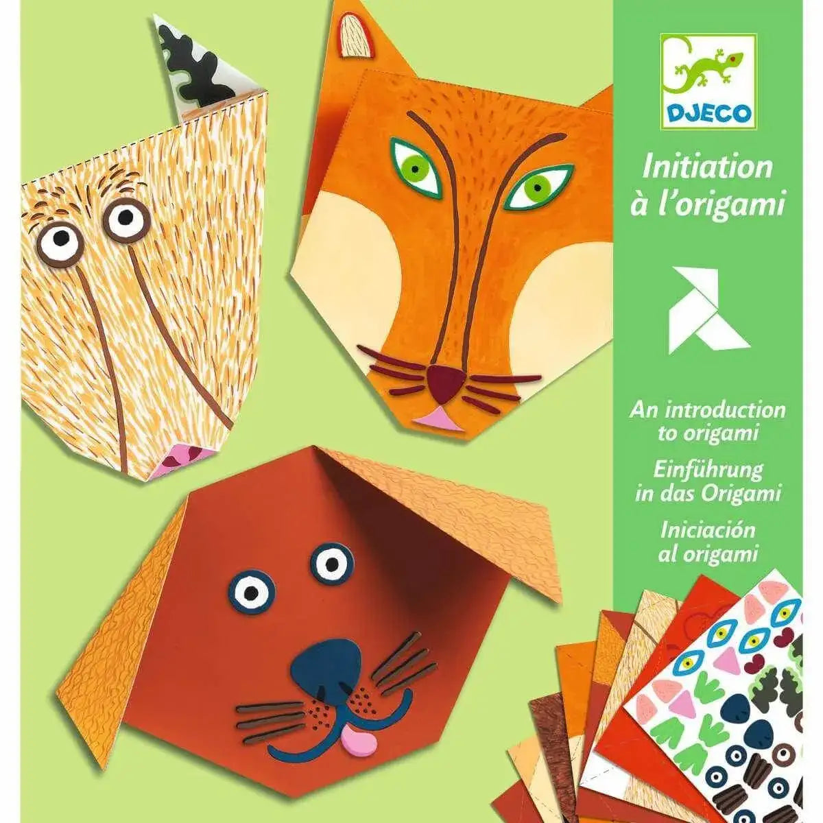 Origami - Einführung in das Origami - Tiere Djeco