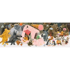 puzzle-100-im-park-mit-poster-kunstundspiel-2 - kunstundspiel