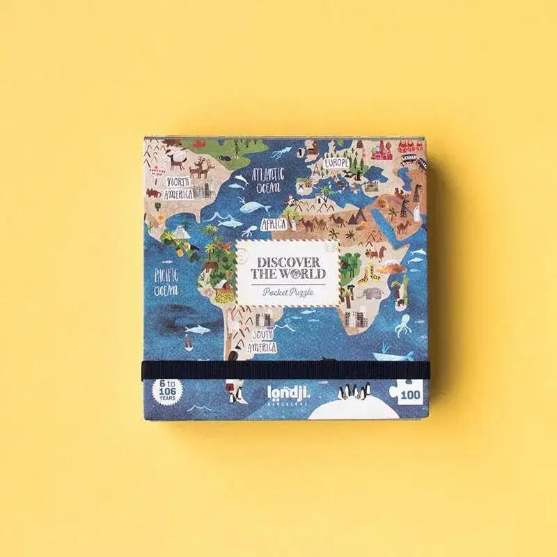 Puzzle 100 Teile - Pocket World Londji