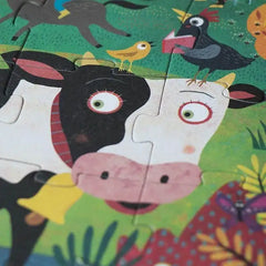 Puzzle 24 Teile - Pocket My little Farm Londji