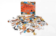 Puzzle 299 Katzen & 1 Hund Laurence King Spiele