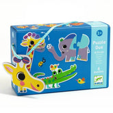 Puzzle Duo Articulo Animo Djeco
