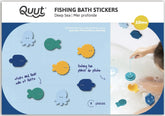 Quut Badesticker Fishing Bath Stickers Deep Sea