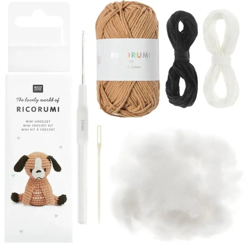 ricorumi-mini-easy-hkelset-hund-3566_1 - kunstundspiel