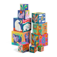 Stapelturm Wilde Tiere - DJ08511 Djeco