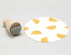 Stempel Eierschale Perlenfischer