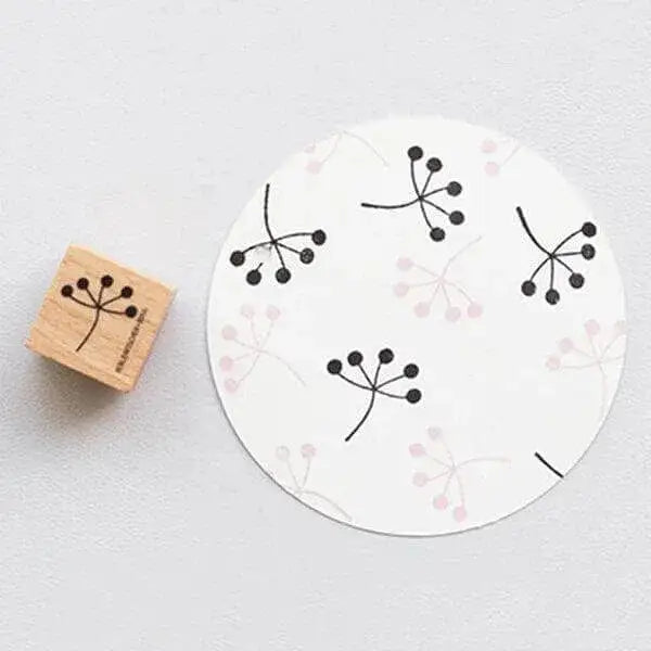 Stempel Fünf Knospen Perlenfischer