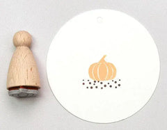 Stempel Kürbis Perlenfischer