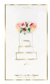 Tortenaufsatz Blumen Bouquet Meri Meri
