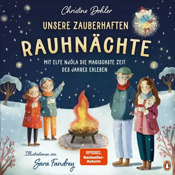 unsere-zauberhaften-rauhnaechte-mit-elfe-njola-die-magischste-zeit-des-jahres-erleben-gebundene-ausgabe-christine-dohler - kunstundspiel