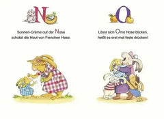 Wenn sieben kleine Hasen durch das ABC rasen