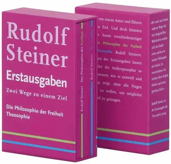 Zwei Wege zu einem Ziel: Die Philosophie der Freiheit (1894); Theosophie (1904) - 9783772529009 Verlag Freies Geistesleben