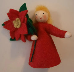 Jahreszeitenpüppchen Weihnachtsstern