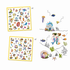 160-sticker-meerjungfrauen-kunstundspiel-80541 - kunstundspiel 