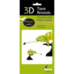 3d-chamaleon-papiermodell-kunstundspiel-59727 - kunstundspiel 