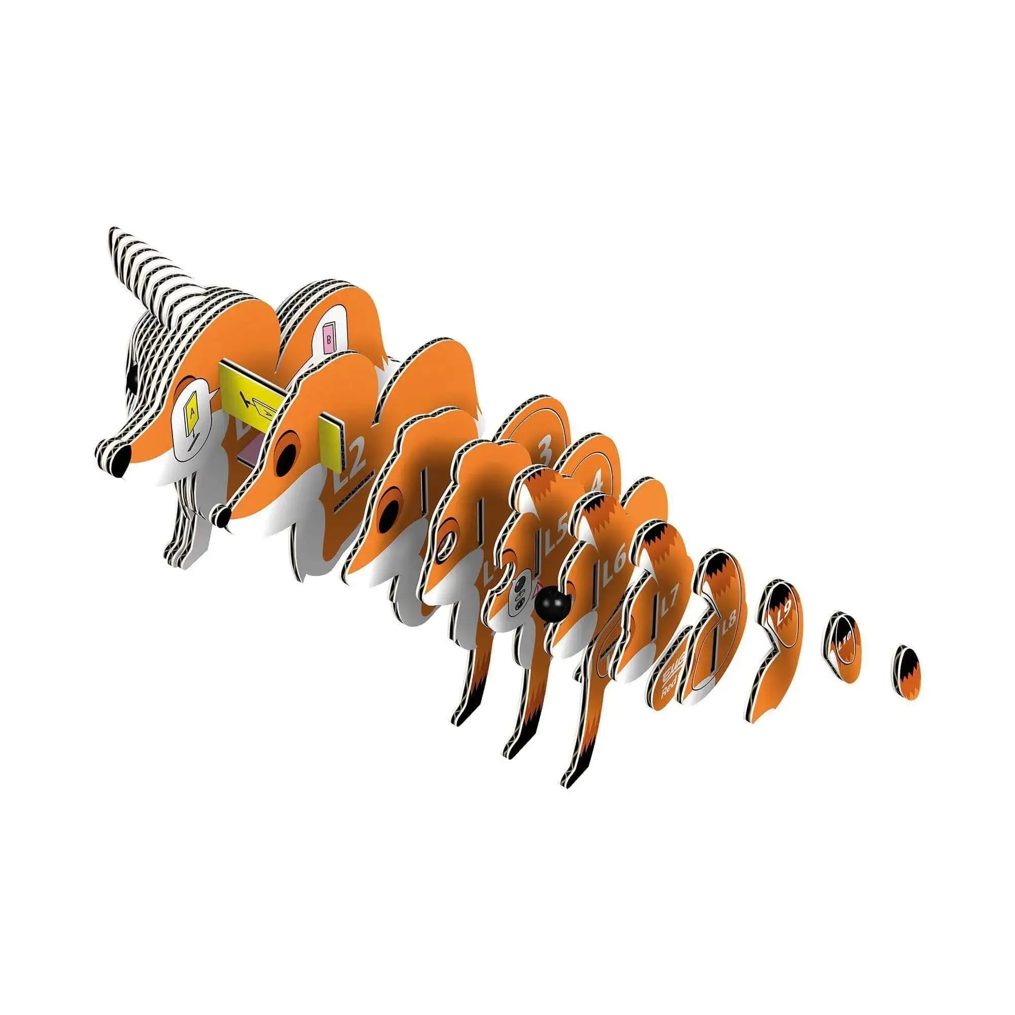 3D Papier - Fuchs Carletto