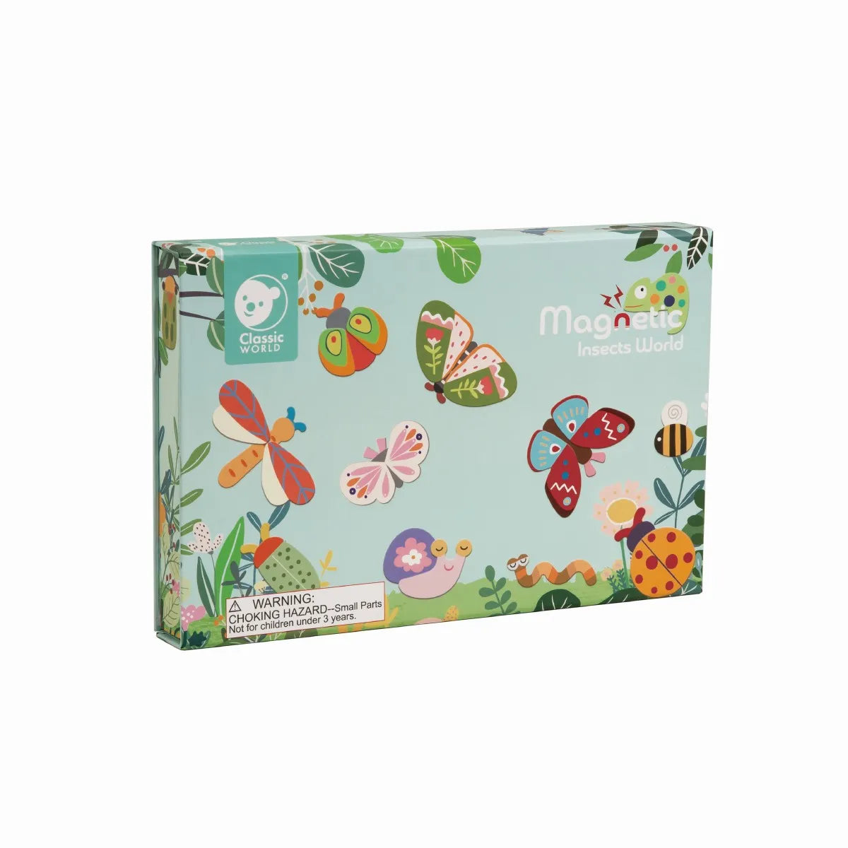 Magnetisches Insekten-Spielzeugset mit bunten Schmetterlingen, Käfern und Libellen für Kinder ab 3 Jahren