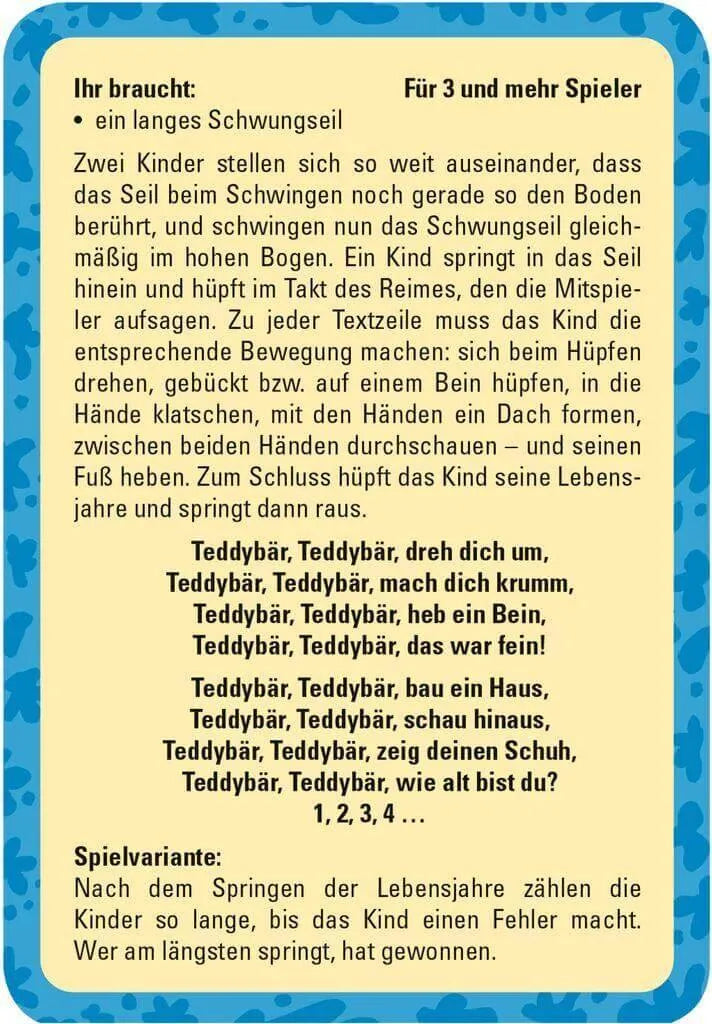 50 Spiele für den Schulhof Moses