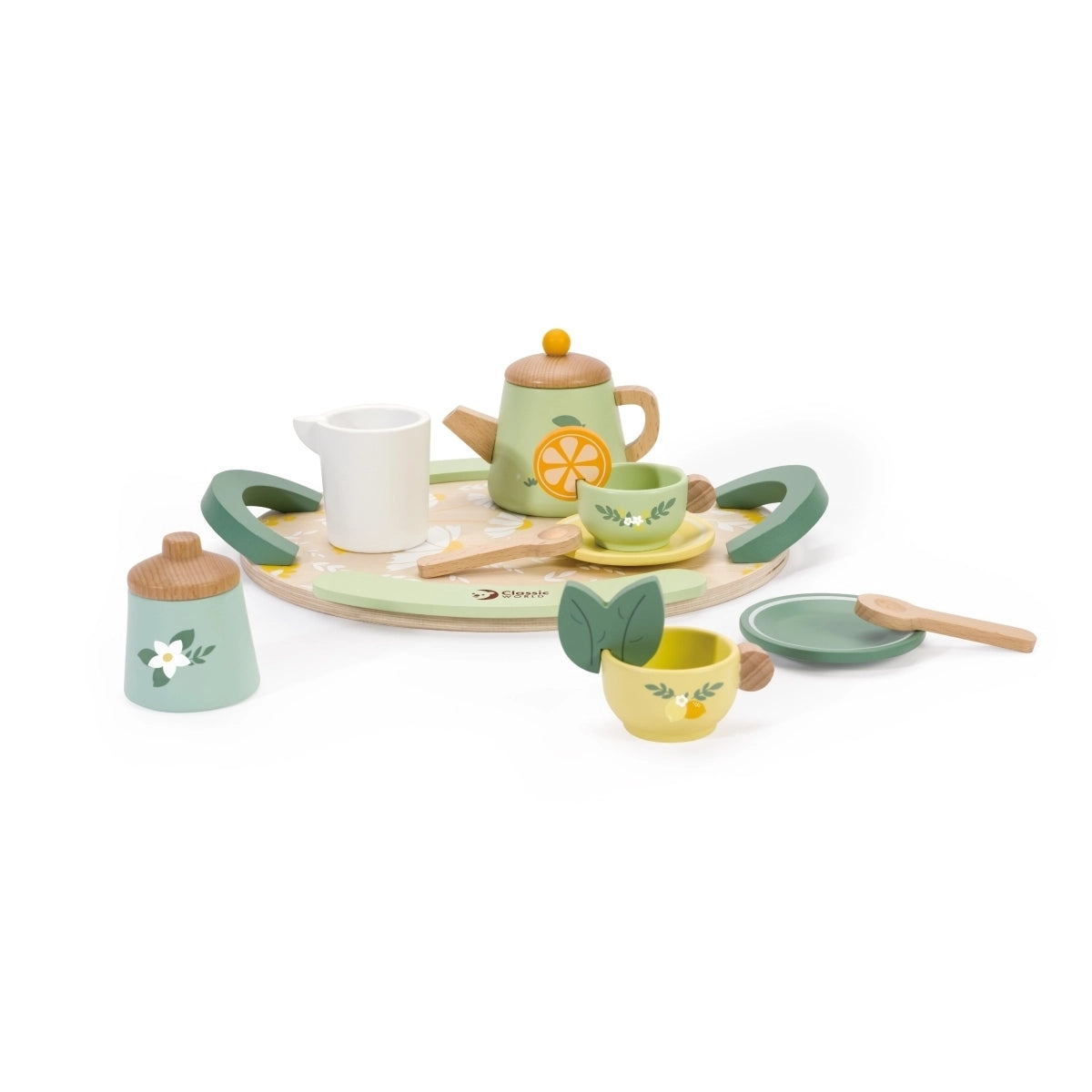 Vintage Tee-Set aus Holz | Rollenspiel ab 3 Jahren