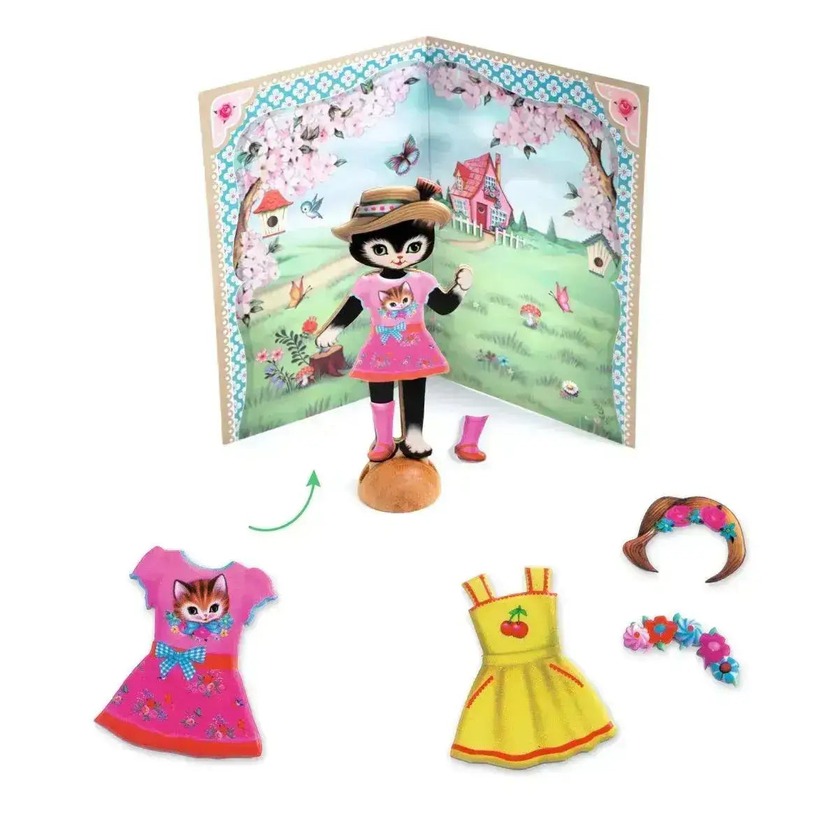 Anziehspiel kleiner Kleiderschrank - DJ09859 Djeco