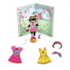 Anziehspiel kleiner Kleiderschrank - DJ09859 Djeco