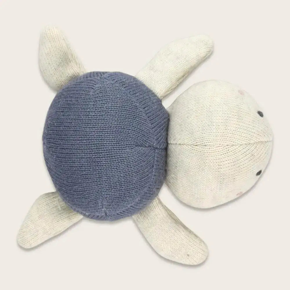 Babyrassel Schildkröte - jeansblau Ava und Yves
