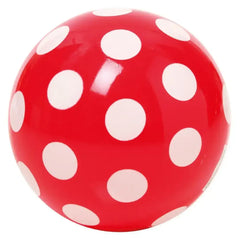 Ball Punkte rot/weiß groß Togu