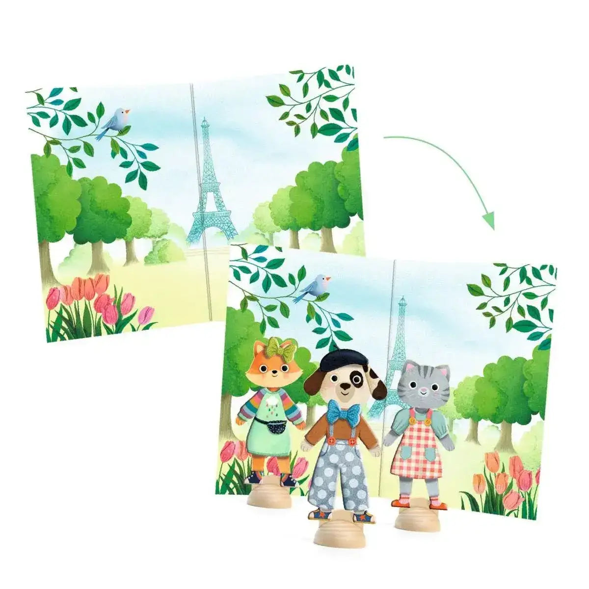 Basteln 3-6 - Bonjour Paris - DJ09849 Djeco