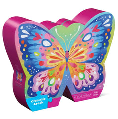 Bunter Schmetterling Bodenpuzzle für Kinder ab 3 Jahren, nachhaltiges Spielzeug
